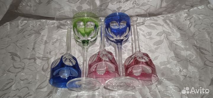 Немецкий цветной хрусталь Moser Бокал 20см