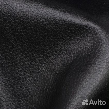 Чëрная экокожа для автотюнинга авто ширина 1,4