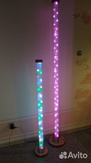 Светильник напольный, торшер. Высота 2.3 метра