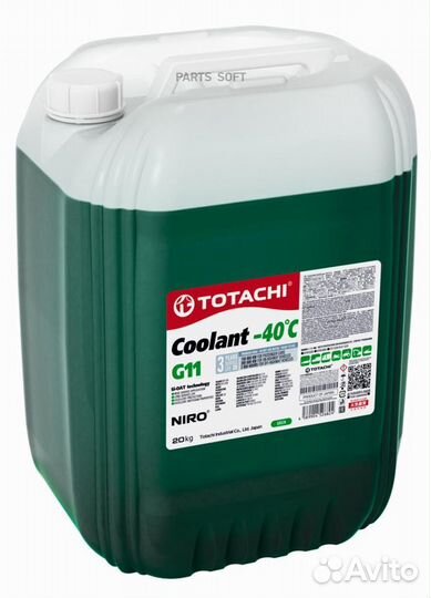 Totachi 43220 Антифриз, готовый раствор niro coola