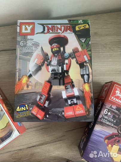Лот№8 Ninjago конструктор