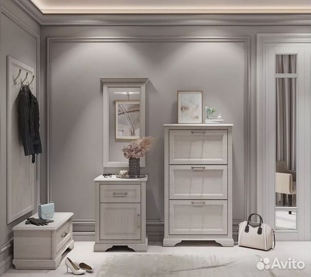 Тумба прикроватная коллекции Стилиус лиственница