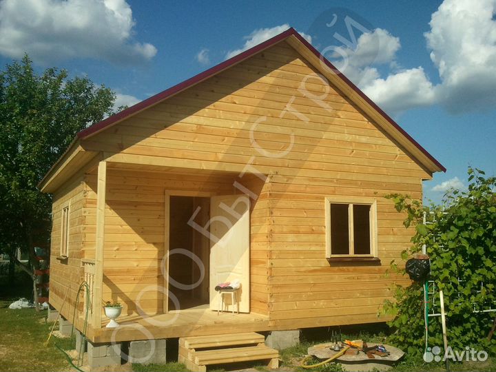 Каркасный дом 6x6