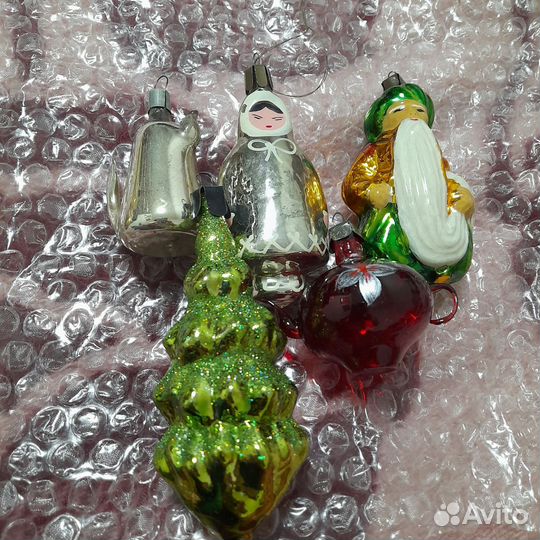 Елочные игрушки СССР