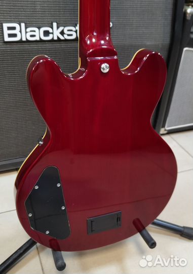 Полуакустика с усилителем Grass Roots Mini ES-335