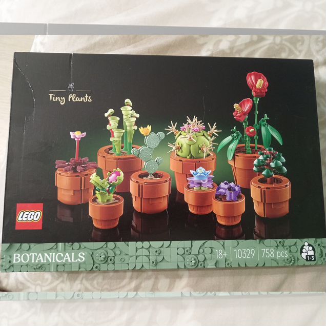 Конструктор lego цветы в горшочках