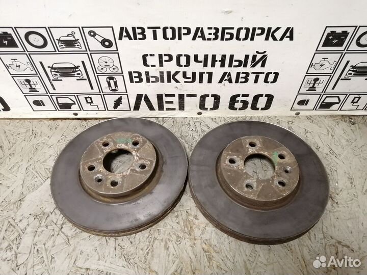 Диск тормозной передний для Chevrolet Aveo (T300)