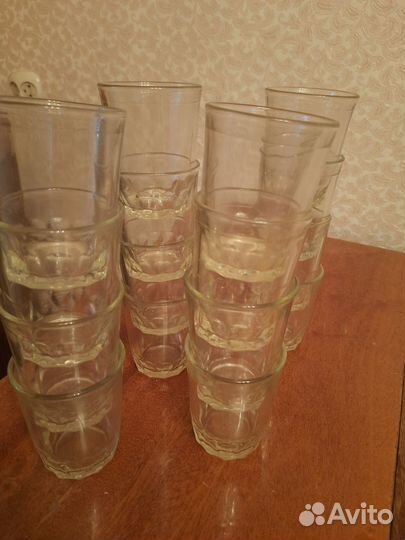 Стаканы граненые СССР