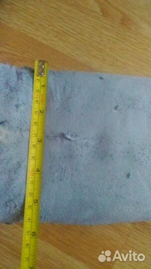 Шкурки чернобурой лисы темно синего цвета