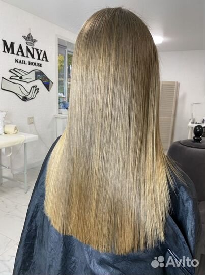 Кератиновое выпрямление и Ботокс для