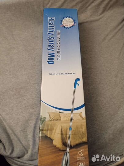 Швабра с распылителем новая
