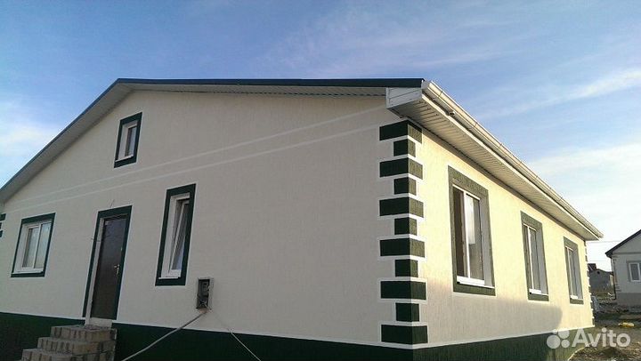 Тёплый и уютный дом 130м2 из керамзитобетона