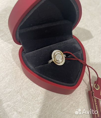 Кольцо с бриллиантом 585 золото объявление продам