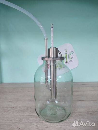 Попугай на банку с крышкой, 88мм, нержавейка