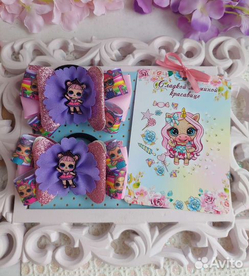 Бантики для волос