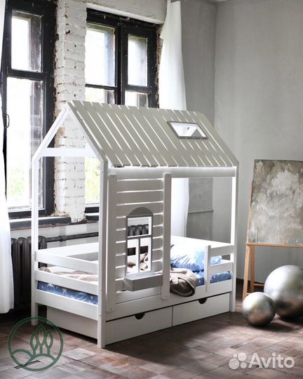 Кровать из массива Премиум 160 80