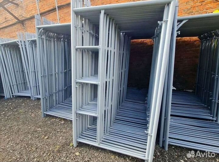 Леса строительные (дхв) 9х4 метра с 2 ярусами настилов