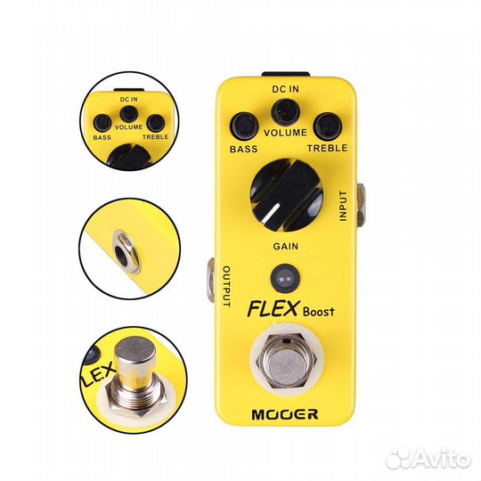 Mooer Flex Boost мини-педаль Boost