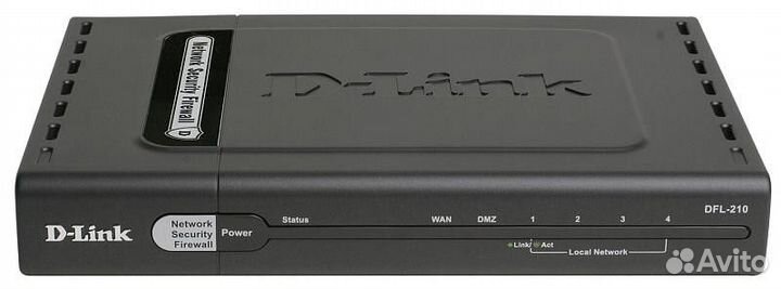 Межсетевой экран DFL-210, 1x10/100TX WAN, 1x10/100