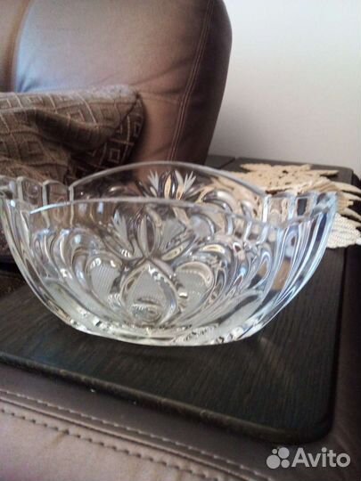 Хрустальная ваза (ладья) СССР