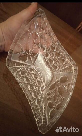 Лодочки из хрусталя