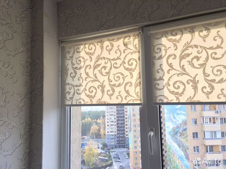 Рулонные шторы на пластиковое окно