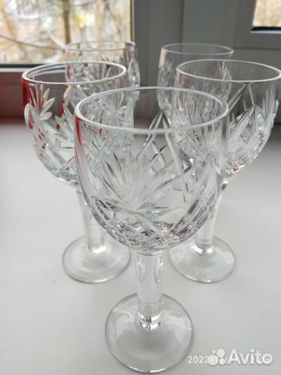 Рюмки хрустальные СССР