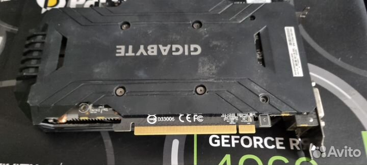 Видеокарта gtx 1060 6gb gigabyte