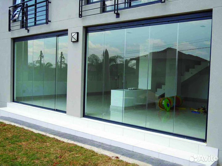 Ремонт окон, стеклопакет Двухкамерный RAL9694