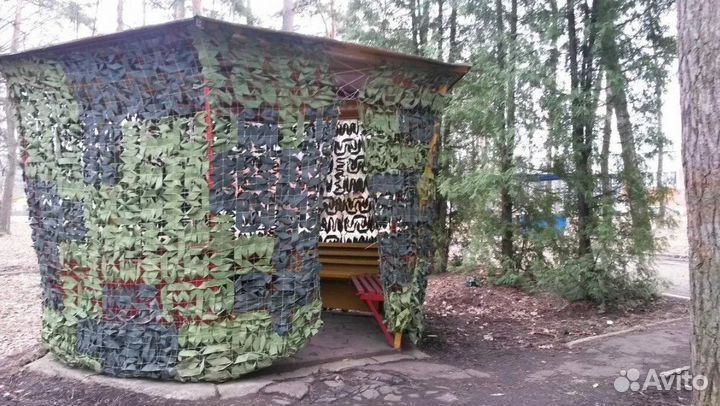 Маскировочная сеть - Manver Лес 1,5x3 м