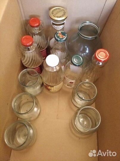Банки стеклянные