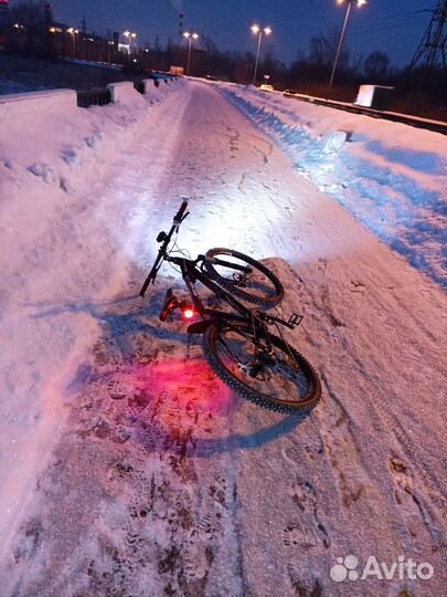 Велофонарь передний диодный