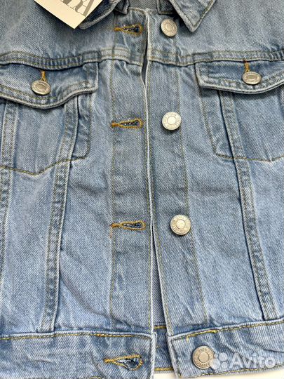Джинсовая куртка для девочки zara minnie