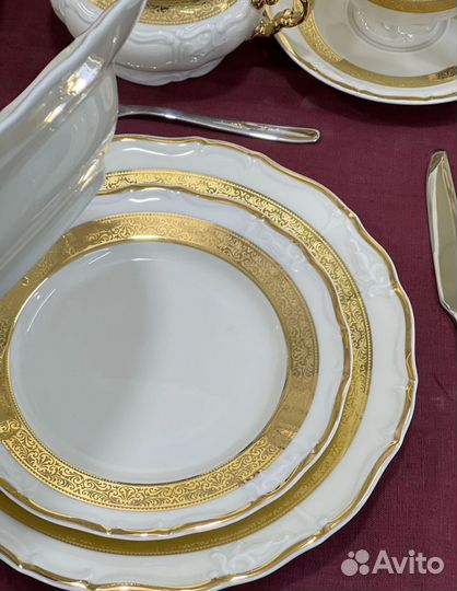 Сервиз Чехия чайно столовый