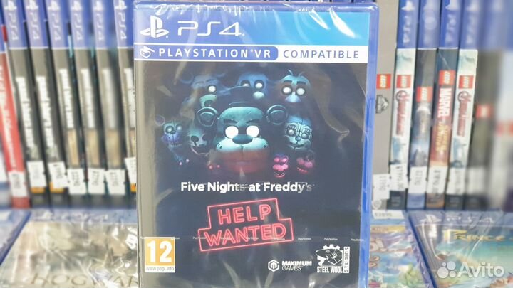 Диск PS4 Five Nights AT Freddy's: Help Wanted VR