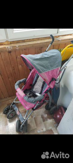 Прогулочная коляска трость бу