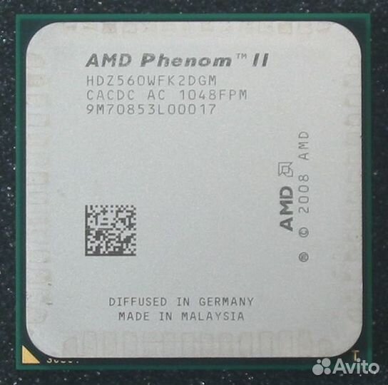 Phenom II X2 560 Black Edition Сокет AM3 (AM2+)