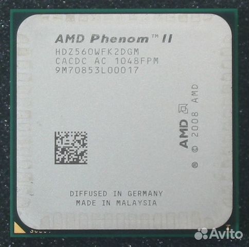 Phenom II X2 560 Black Edition Сокет AM3 (AM2+)