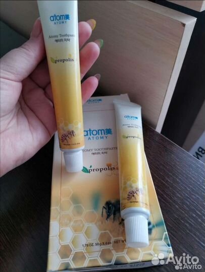Зубная паста атоми