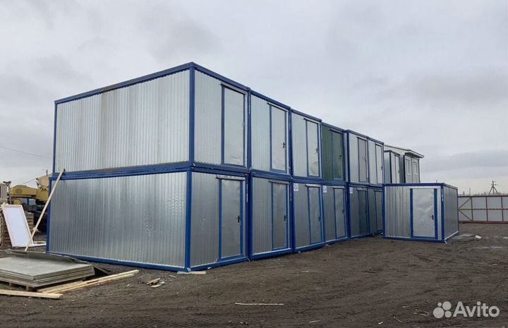 Блок контейнер утепленный зимний вариант в наличии