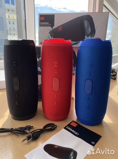 Беспроводная колонка jbl charge 3