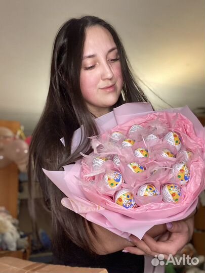 Букет из киндеров