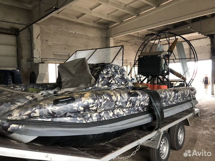Продается аэролодка с мотором от субару