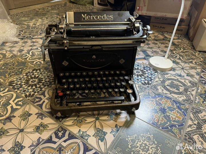 Пишущая машинка mercedes