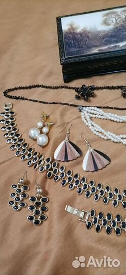 Серьги бижутерия СССР