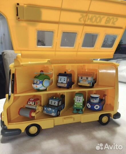 Робокар поли автобус скулби