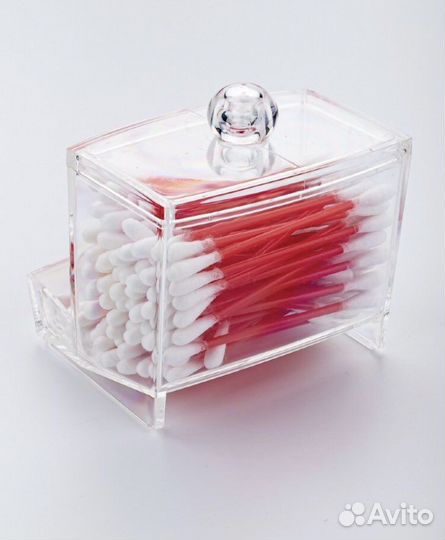 Контейнер-шкатулка для ватных палочек