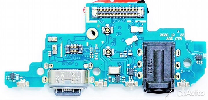 Шлейф Samsung A525 A52 2021 на системный разъем пл