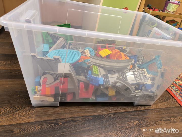 Lego duplo железная дорога