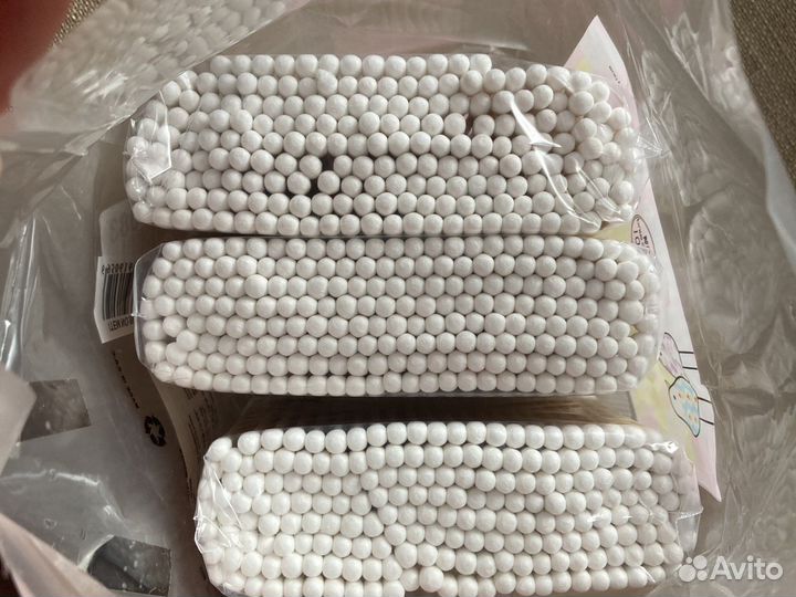 Ватные палочки 200 шт. деревянные